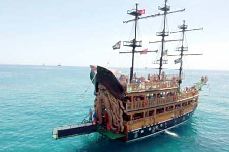 Belek Korsan Tekne Turu